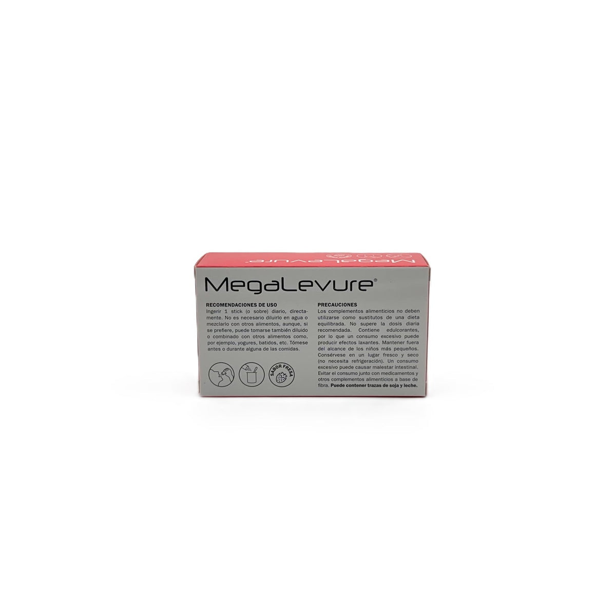 MegaLevure Sabor Fresa 10uds