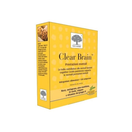 New Nordic Clear Brain 120comp
