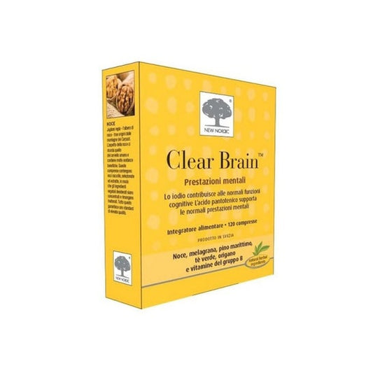 New Nordic Clear Brain 120comp