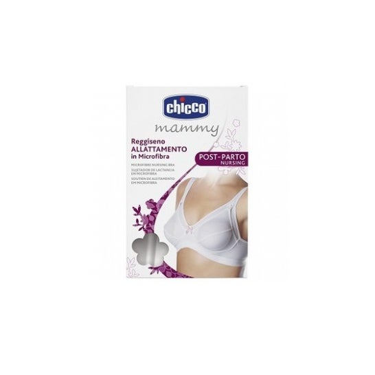 Chicco Mammy Sujetador de Lactancia Microfibra Blanco 5C 1ud