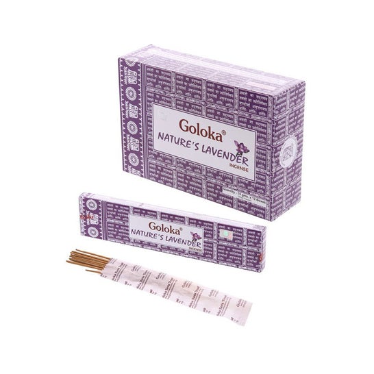 Goloka Nature's Lavanda Incienso 12x15g