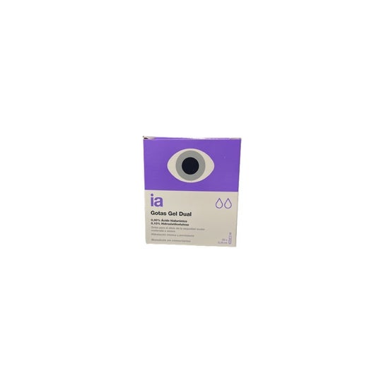 Interapothek Gotas Oftálmicas Gel Doble Humectación 20x0,35ml