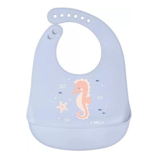 Saro Baby Ocean Life Kit Cubiertos de Microondas