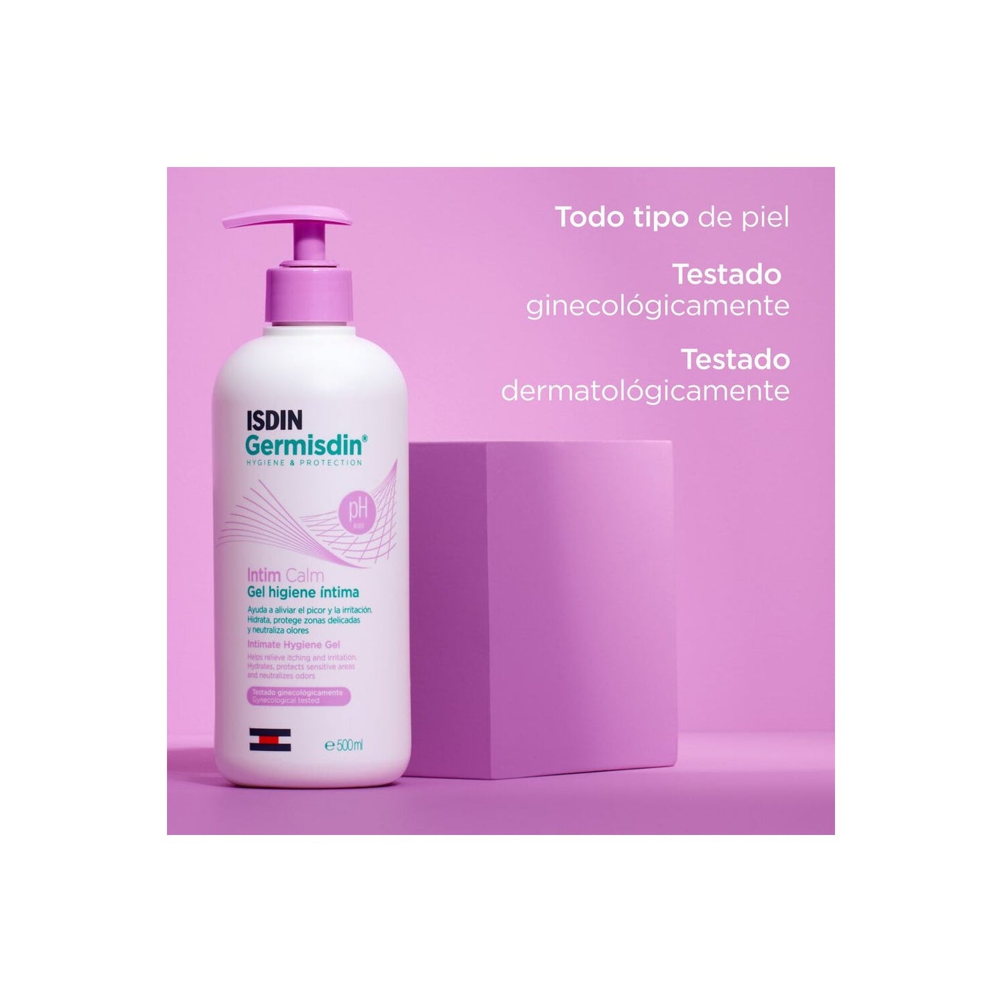 ISDIN Germisdin Intim Calm Gel Higiene Íntima 500ml