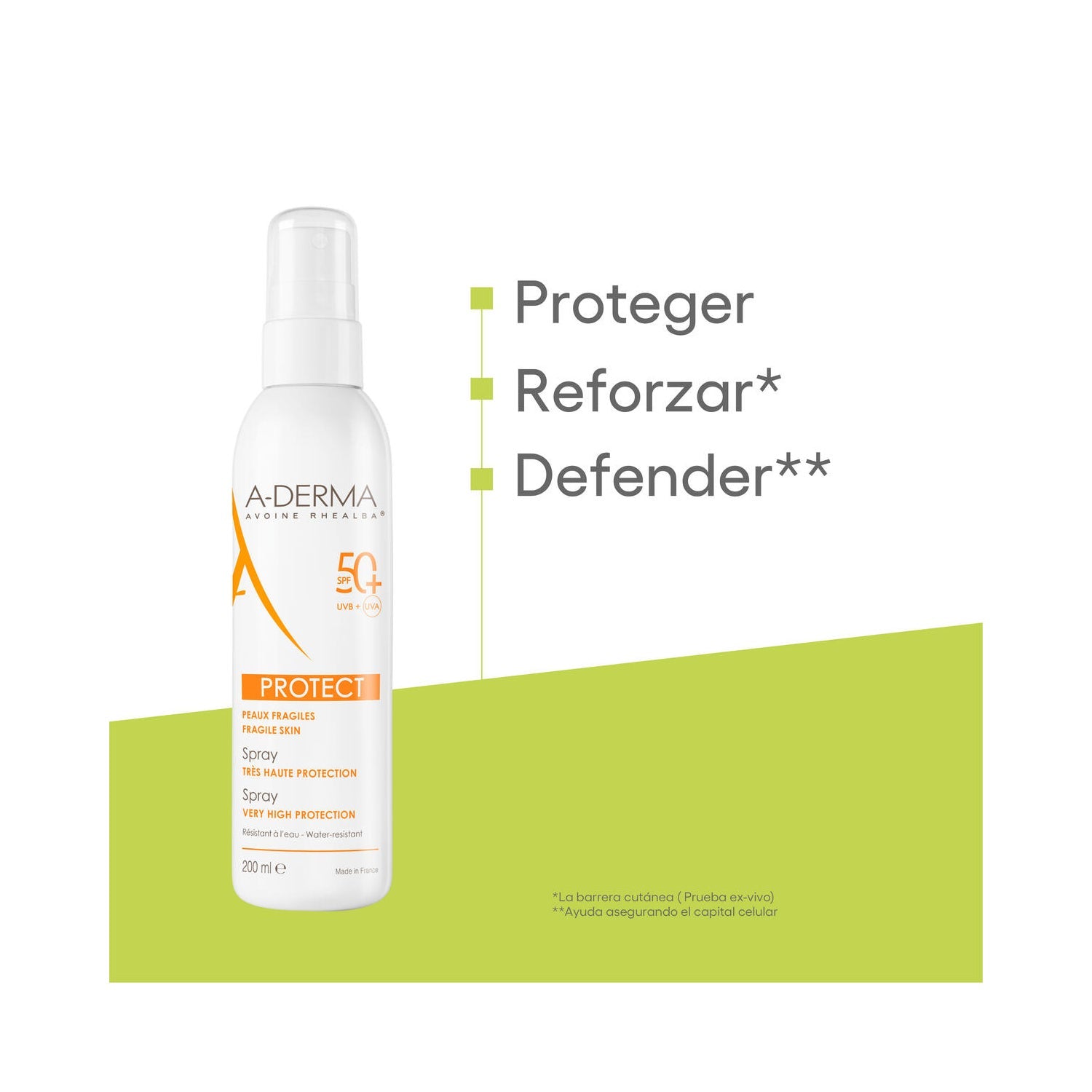 A-Derma Protect Spray Solar SPF50+ 200ml