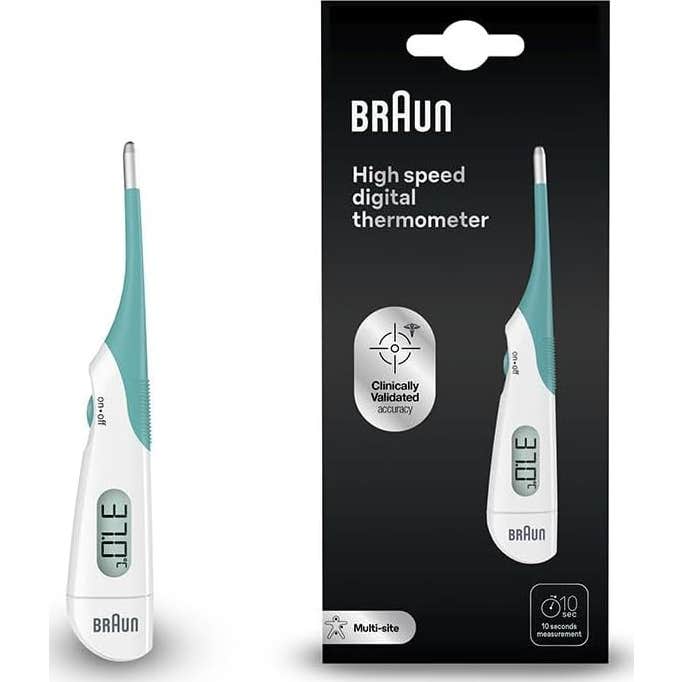 Braun Termómetro Digital PRT1000EE de alta velocidad