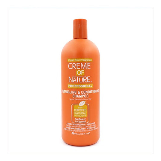 Creme Of Nature Champú Acondicionador girasol Coco 946 ml