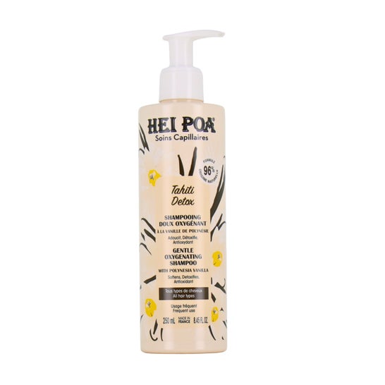 Hei Poa Tahiti Detox Champú Suave Oxigenante 250 ml