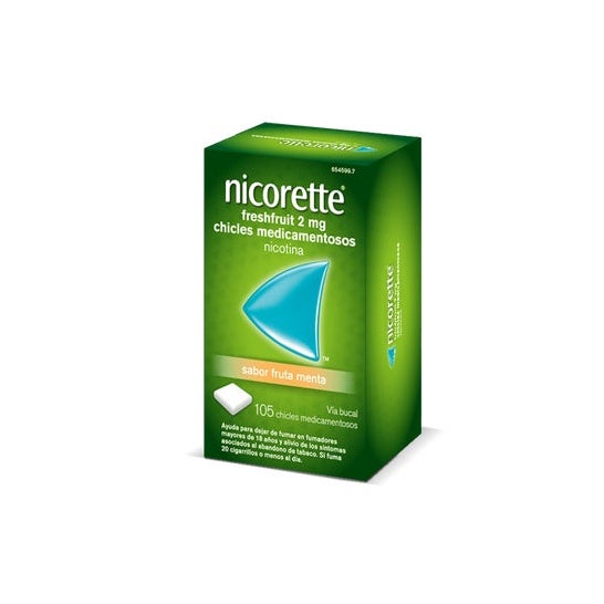 Nicorette Freshfruit 2mg 105uds