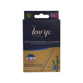 Lov'yc Cepillo Interdental Bambú 1mm 7uds