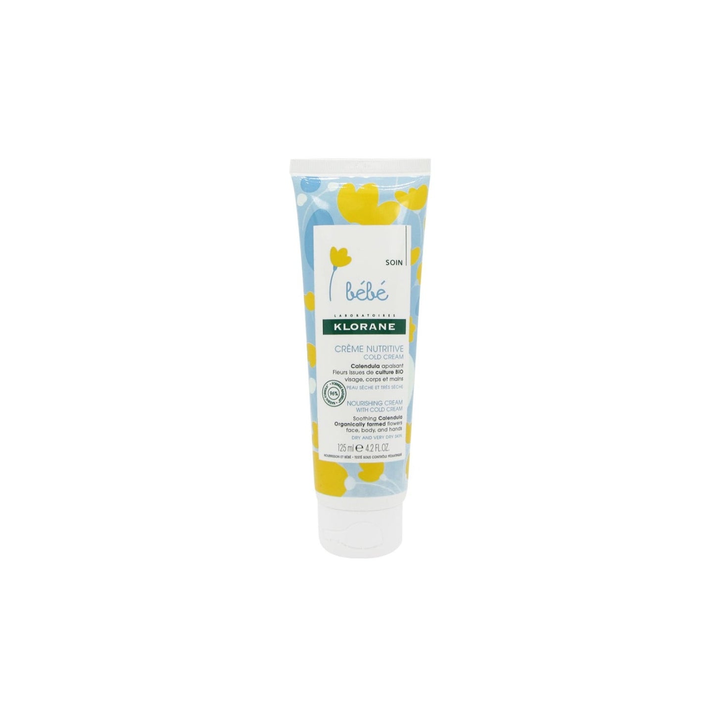 Klorane Bébé Crema Nutritiva Cold Cream 125ml