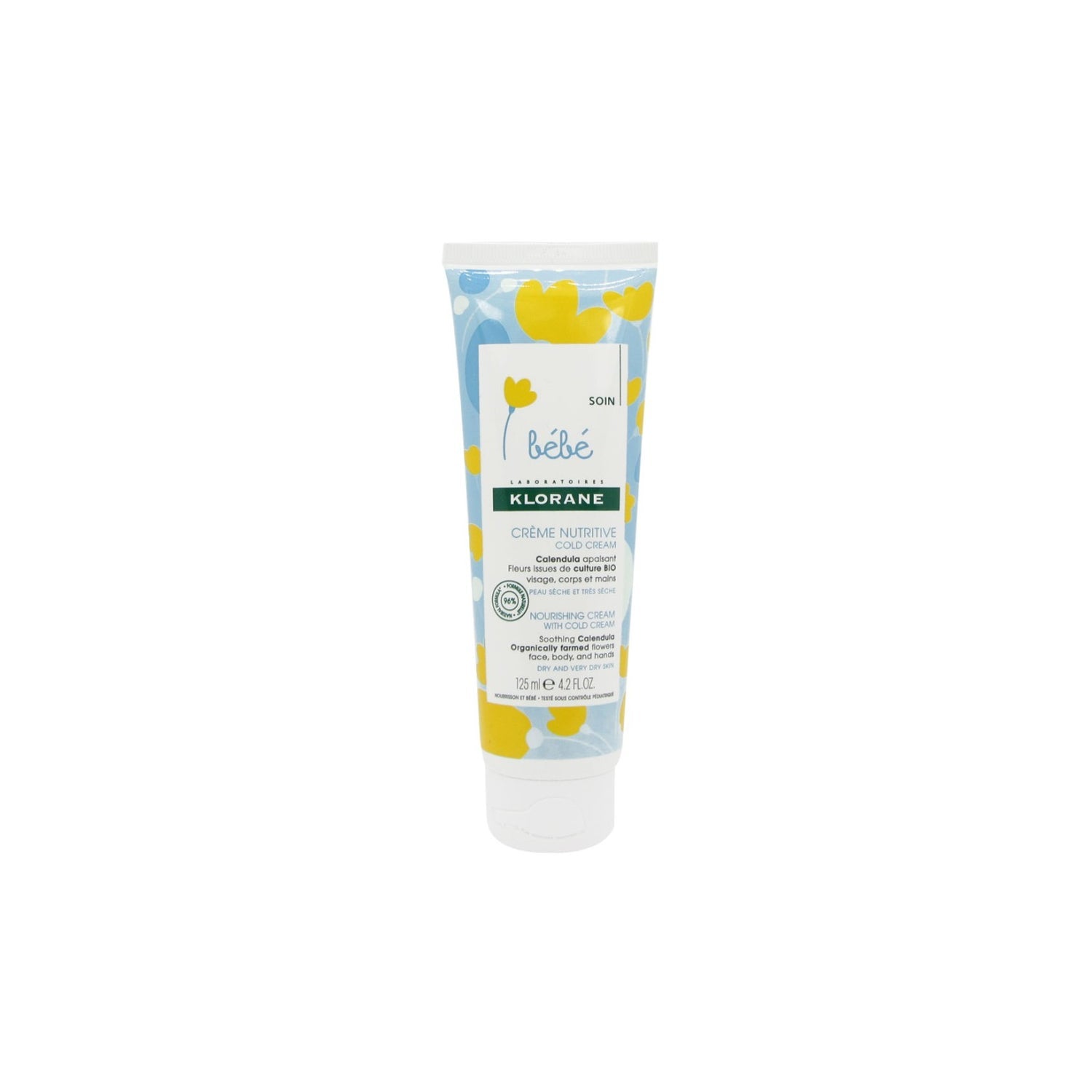 Klorane Bébé Crema Nutritiva Cold Cream 125ml