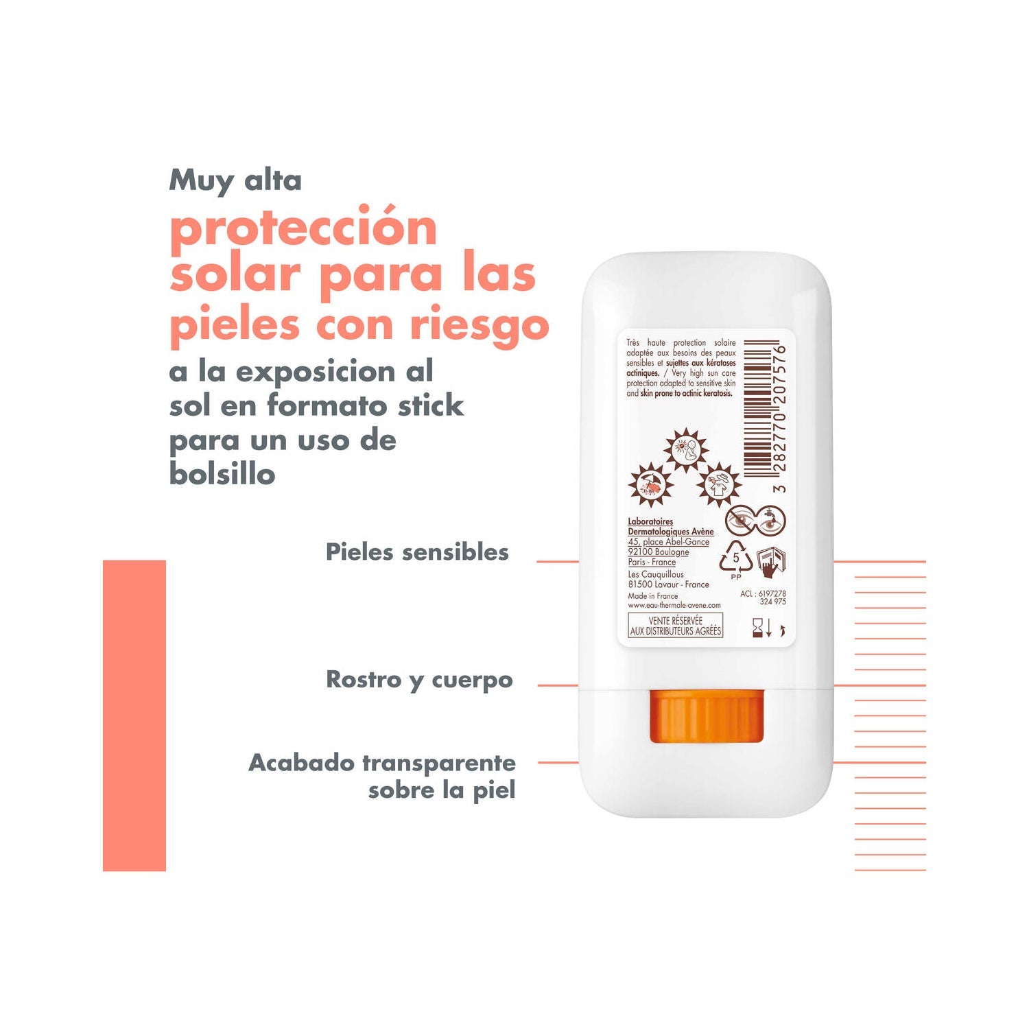 Avène SunsiStick KA SPF50+ 20g
