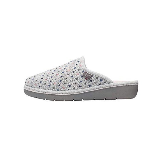 Scholl Zapatilla Lauren Gris Claro Talla 41 1par