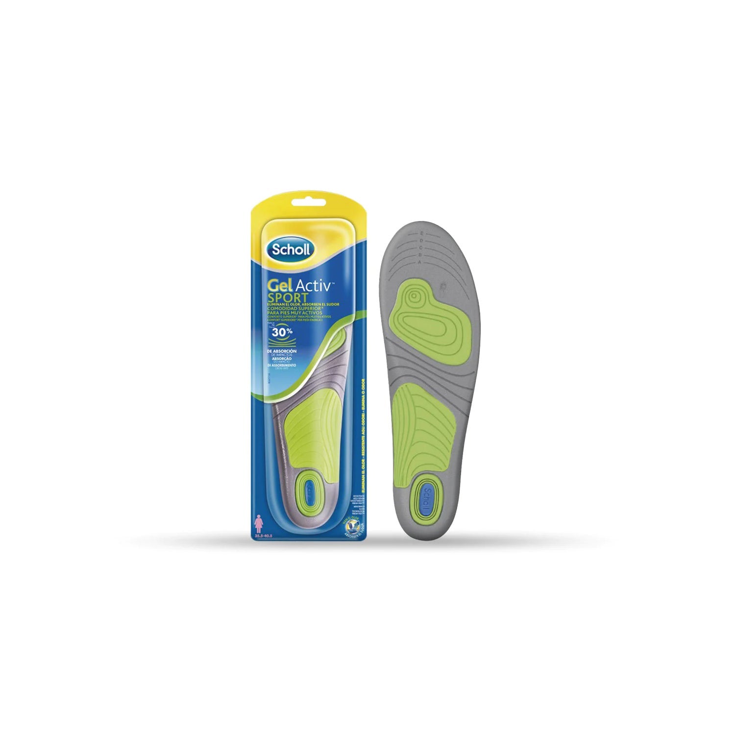 Scholl Gel Activ Sport Mujer 1par