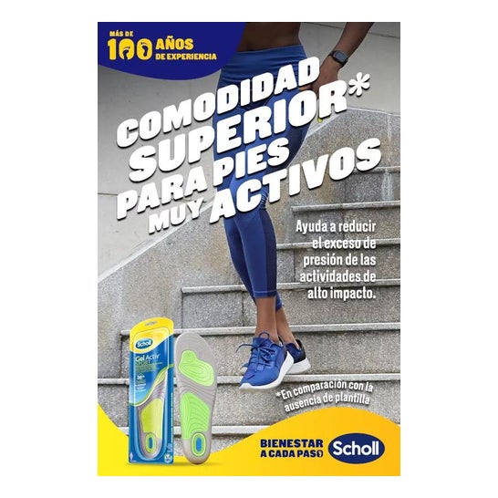Scholl Gel Activ Sport Mujer 1par