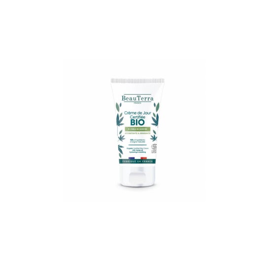 Beauterra Crème de Jour Huile de Chanvre Bio 50 ml
