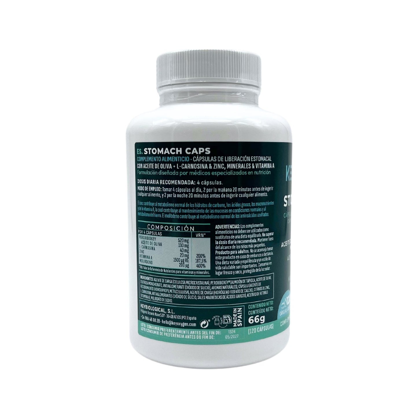 KeyOxygen Stomach 120caps