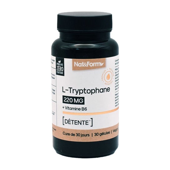 Nat&Form L-Triptófano 220 mg 30 Perlas