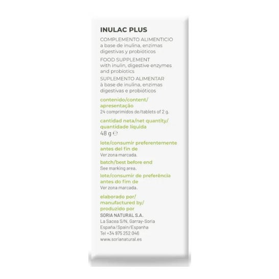 Soria Inulac Plus 24comp