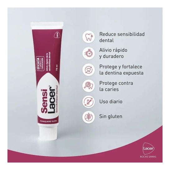 Lacer SensiLacer Sensibilidad Dental Pasta Dentífrica 75ml