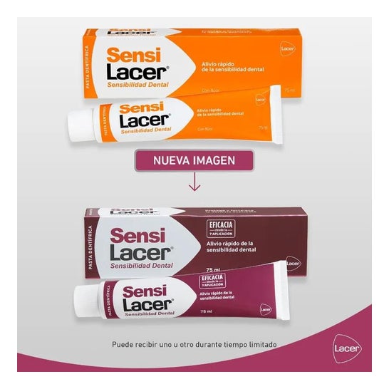 Lacer SensiLacer Sensibilidad Dental Pasta Dentífrica 75ml