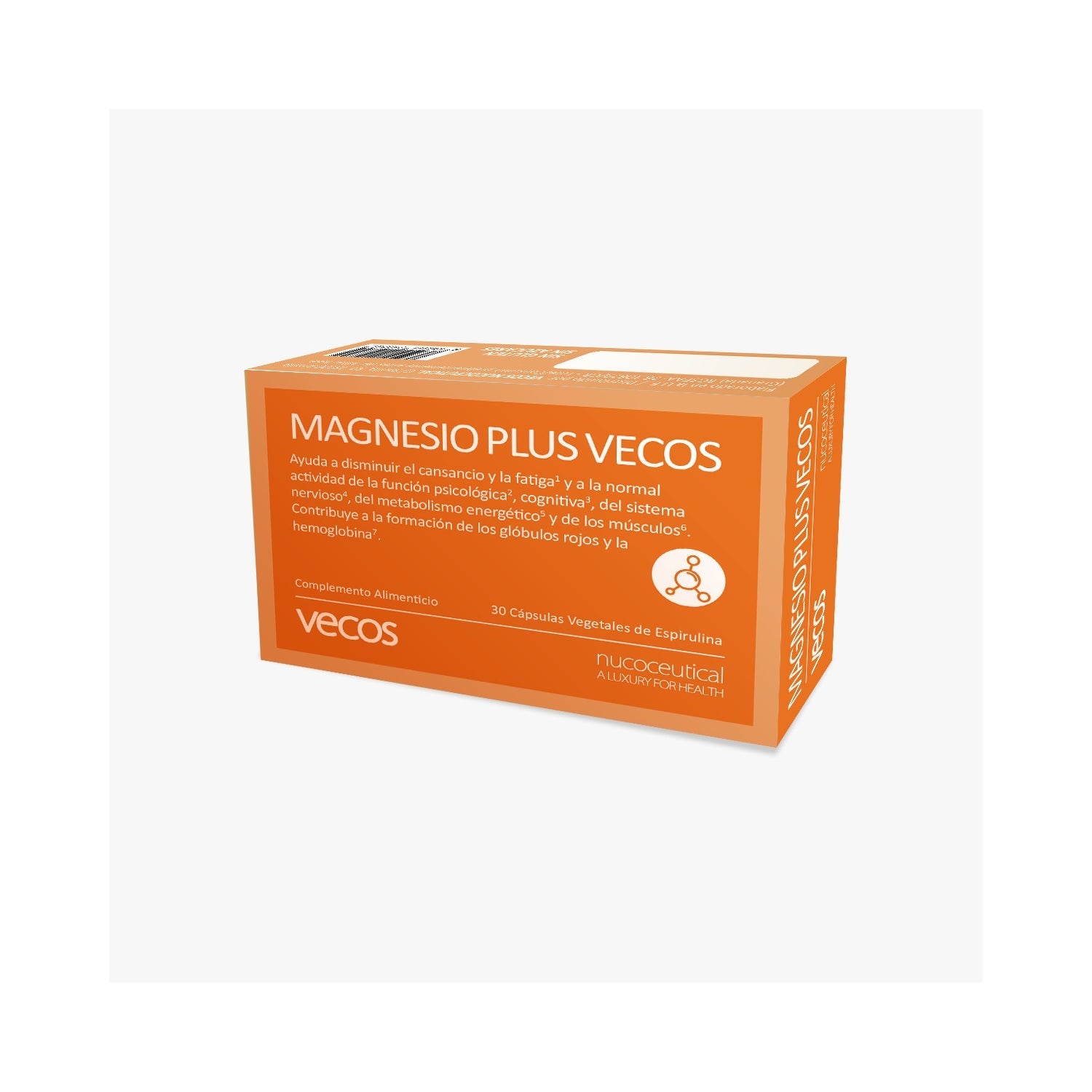 Vecos Nucoceutical Magnesio Plus 30caps