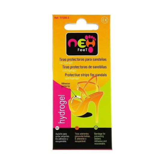 Neh Feet tiras adhesivas protectoras para sandalias talla única 4uds