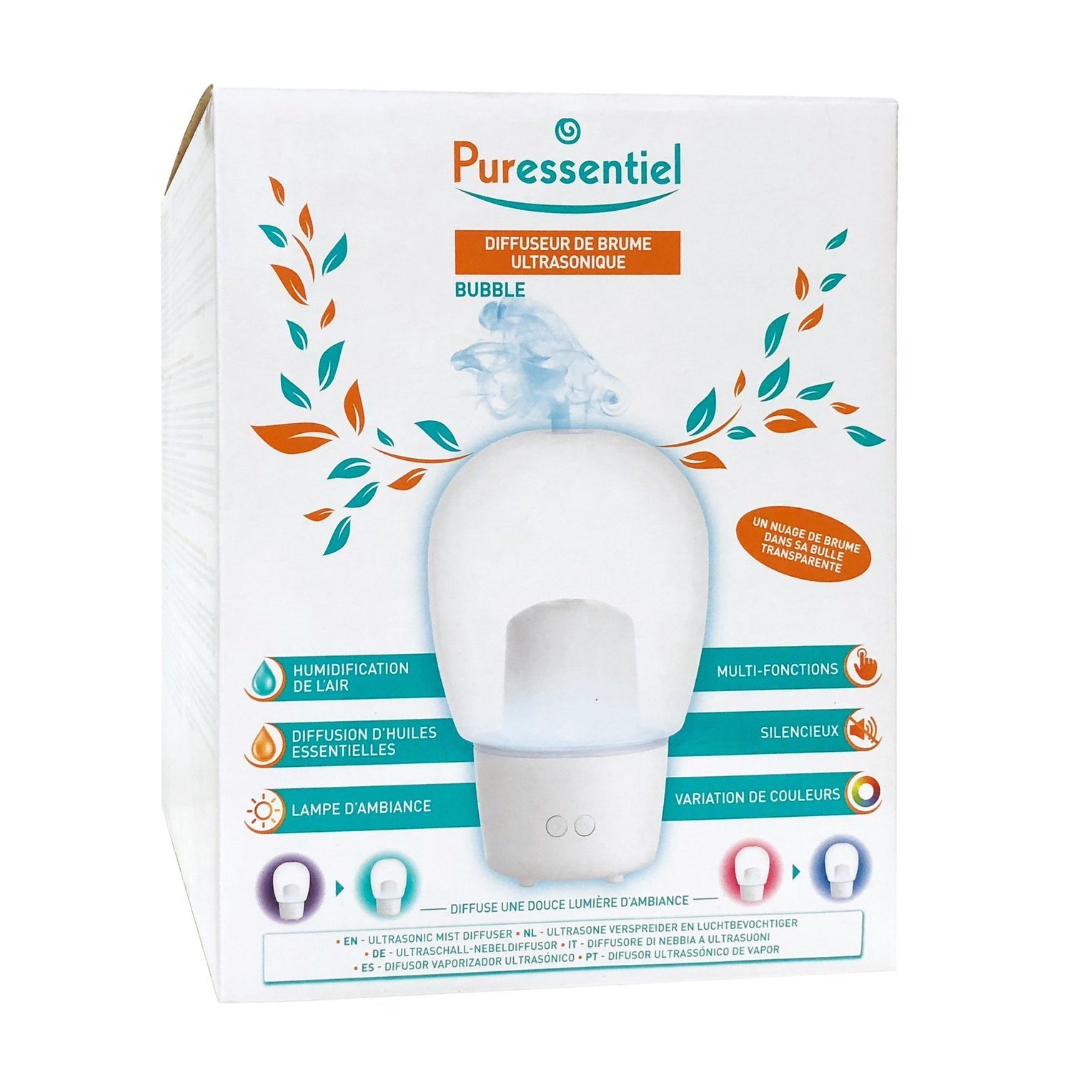 Puressentiel Difusor Ultrasonic Bubble 1ud