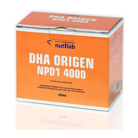 Nutilab DHA Origen Npd 4000 30 Ampollas
