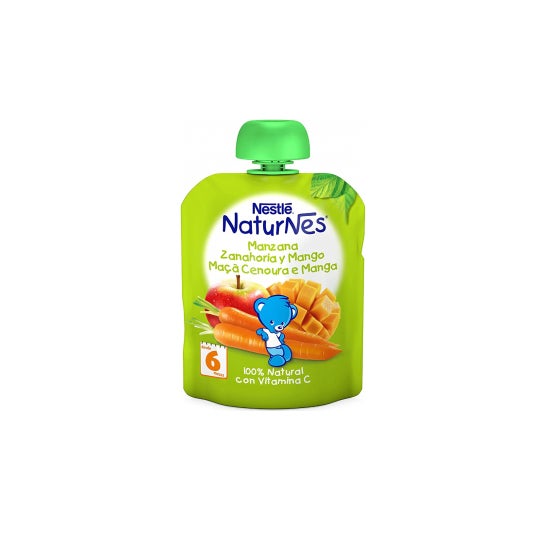 Nestle NaturNes Manzana Zanahoria y Mango 90gr