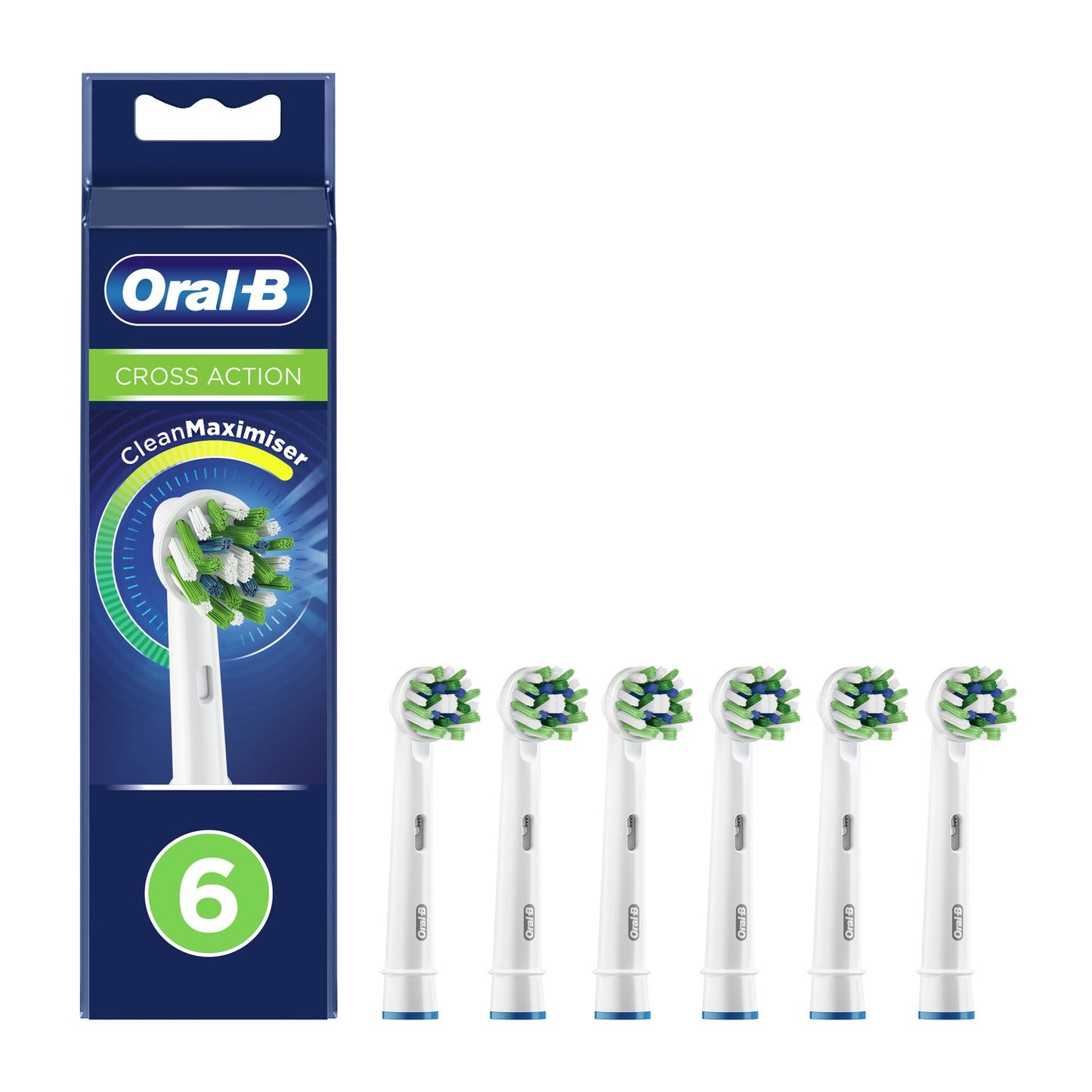 Oral-B Cross Action Clean Maximiser Recambios 6uds