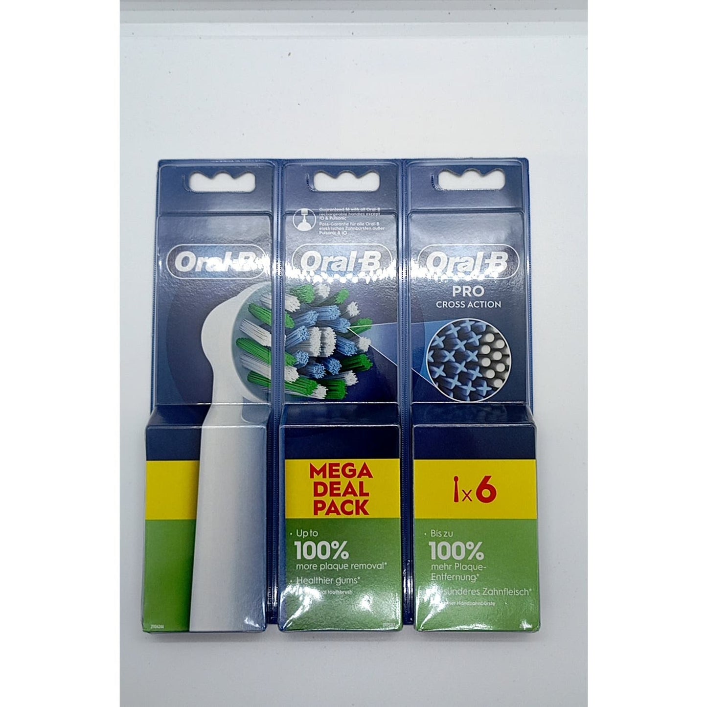 Oral-B Cross Action Clean Maximiser Recambios 6uds