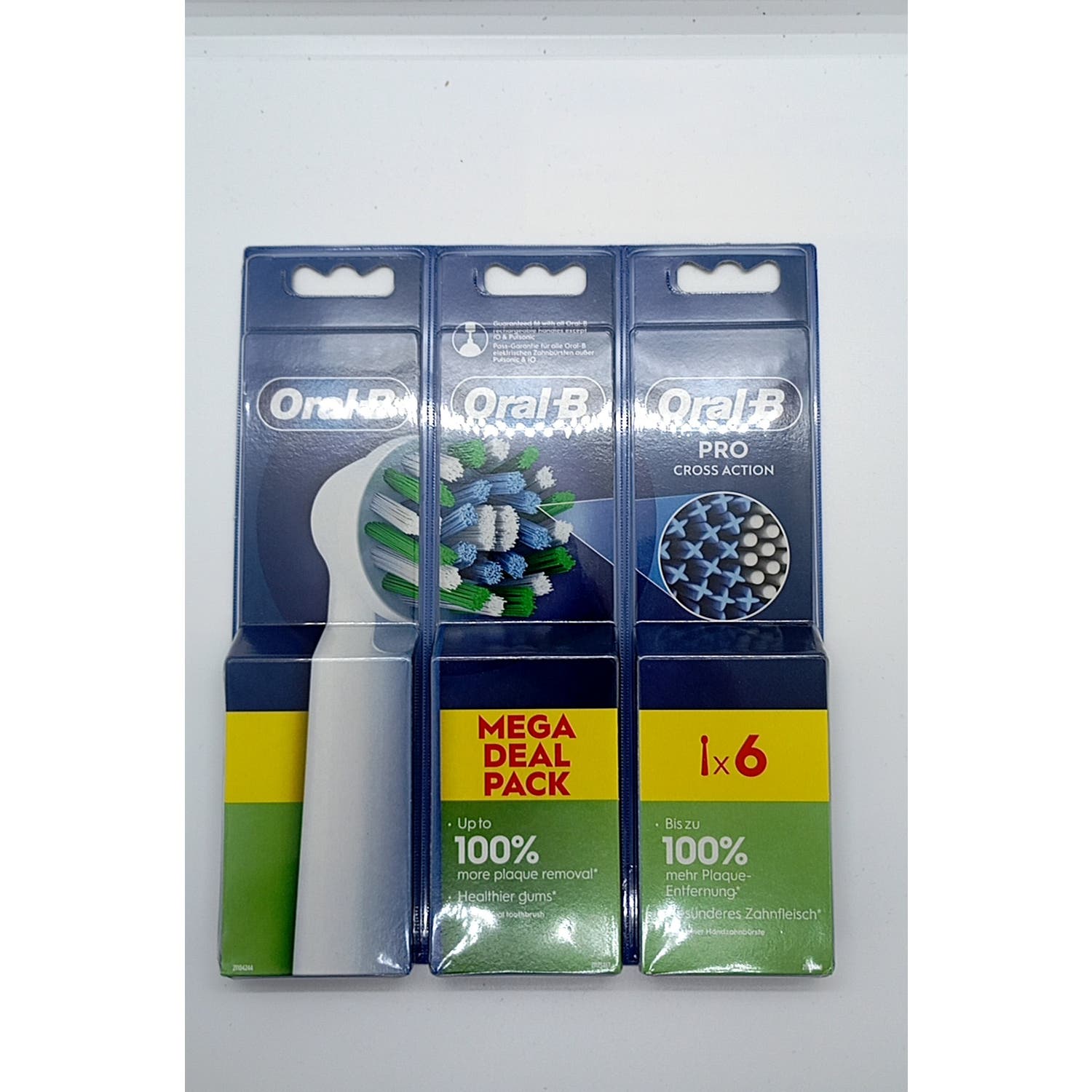 Oral-B Cross Action Clean Maximiser Recambios 6uds