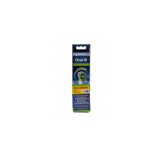 Oral-B Cross Action Clean Maximiser Recambios 6uds