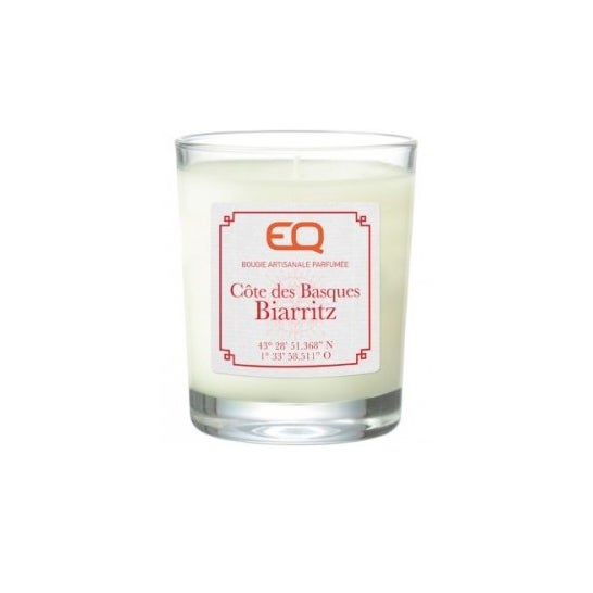 EQ Bougie Artisanale Parfumée Biarritz 180g