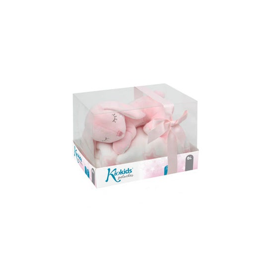 Kiokids Set Manta + Peluche Rosa
