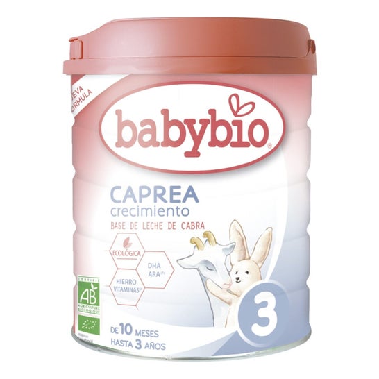 BabyBio Leche Caprea 3 Bio 800g