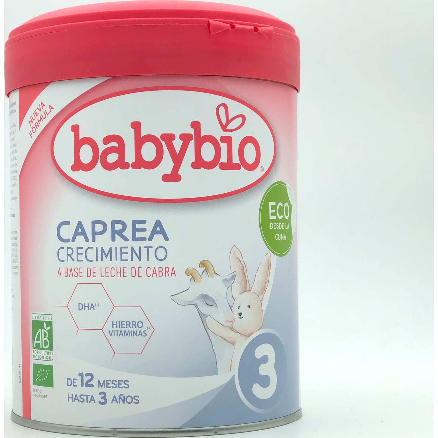 BabyBio Leche Caprea 3 Bio 800g