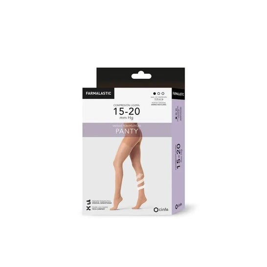 Farmalastic Panty Compresión Ligera Camel TL