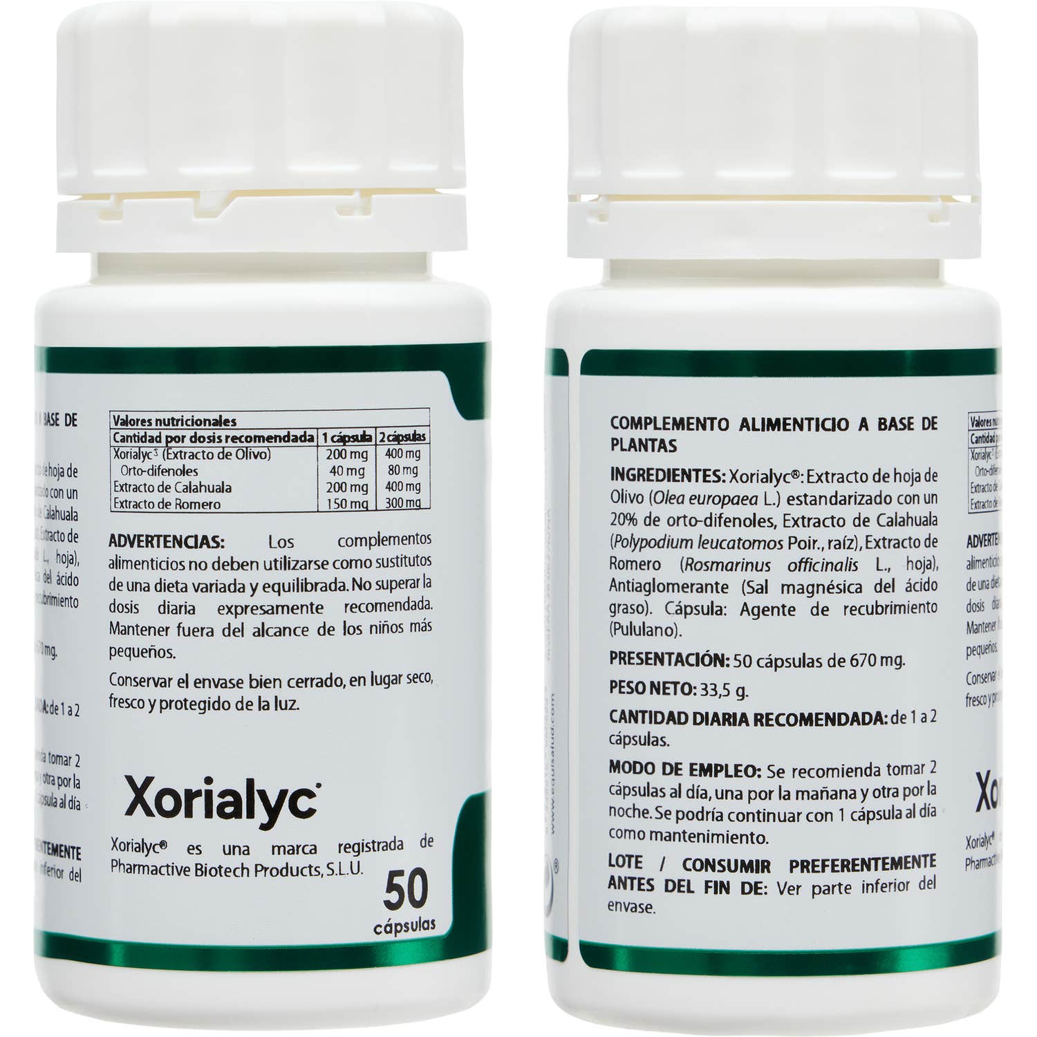 Equisalud Holofit Xoripil 50 caps