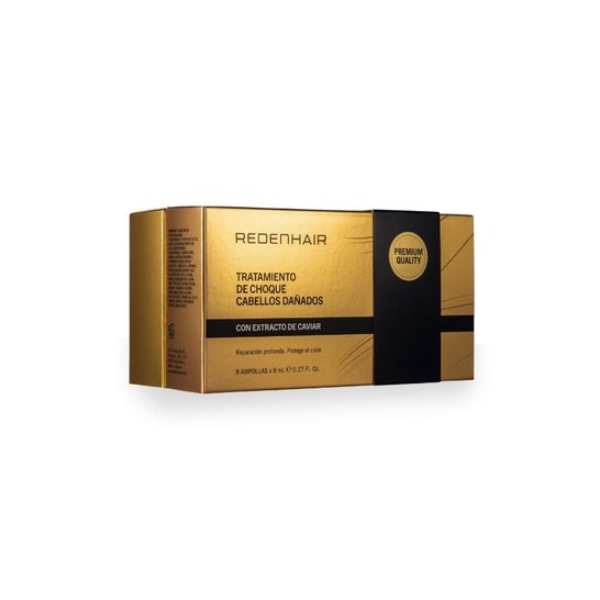 Redenhair Tratamiento de Choque Cabellos Dañados 8x8ml