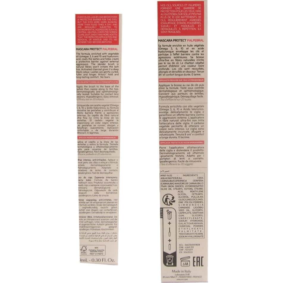 SVR Palpebral by Topialyse Mascara Protect Máscara de Pestañas 9ml