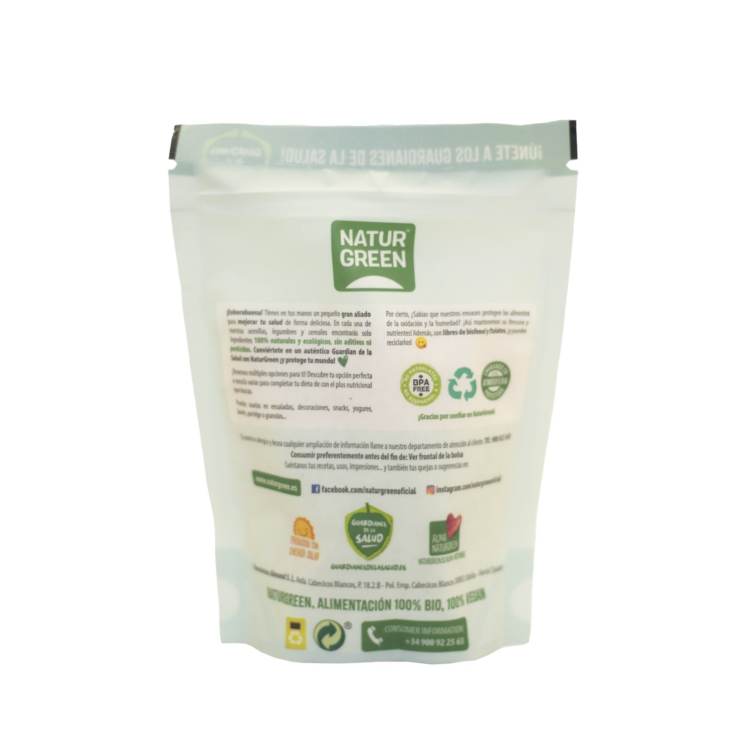 Naturgreen coco ecológico rallado 125g