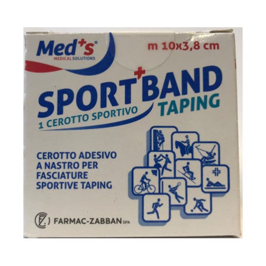 Med's Sport Band Taping Venda Deportiva 10mx3,8cm