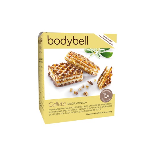 Bodybell Caja Galletas Gofre Vainilla 1ud