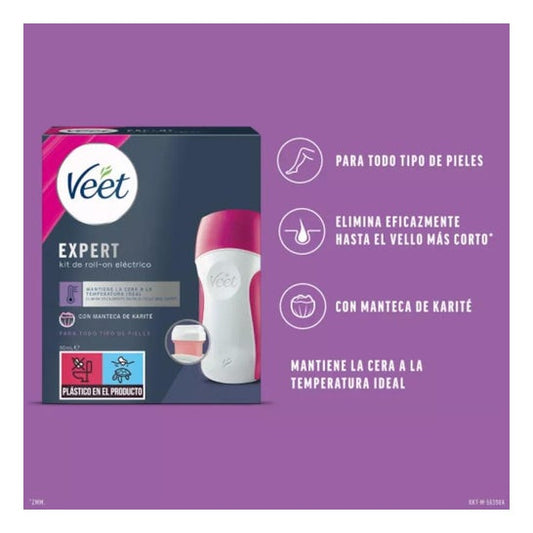 Veet Easy Wax Kit Roll-on Eléctrico