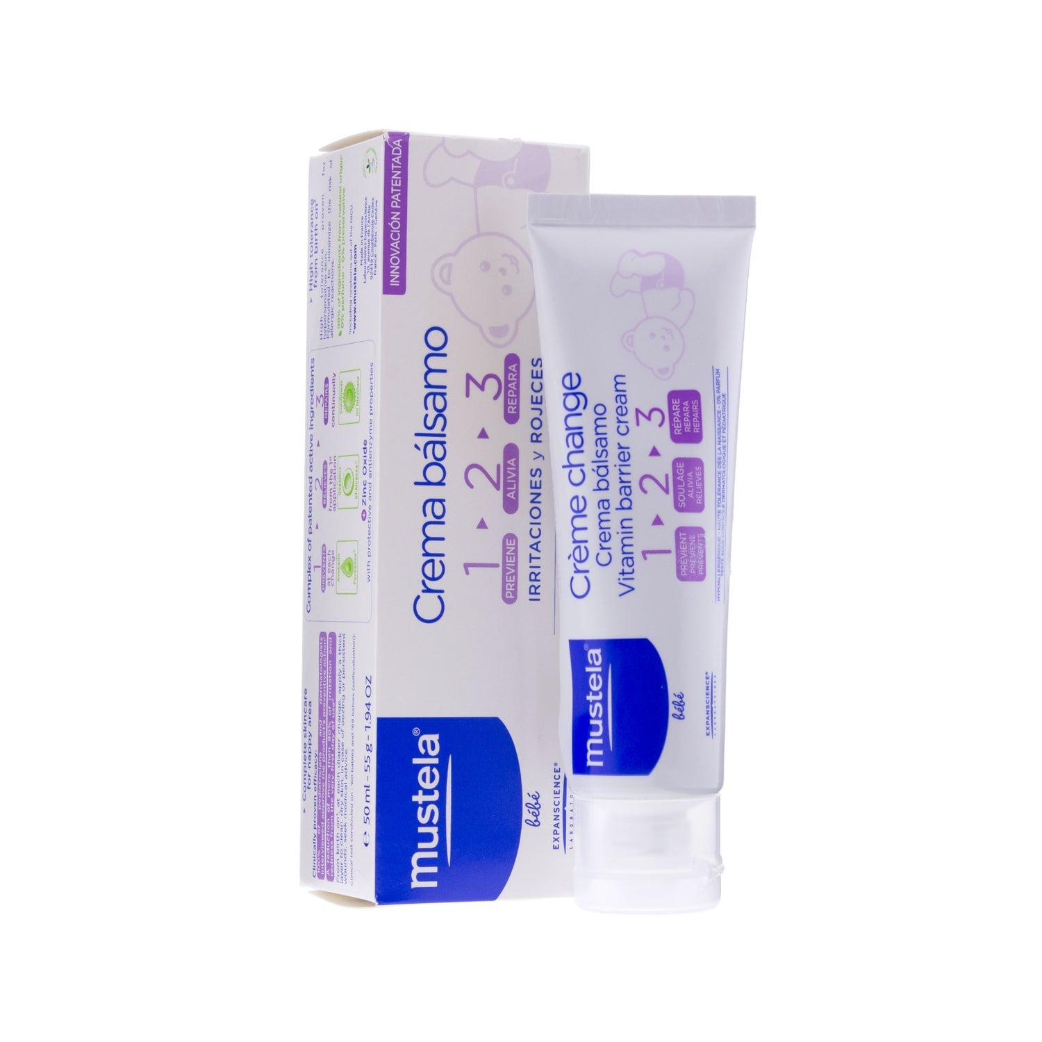 Mustela Crema bálsamo 123 50ml