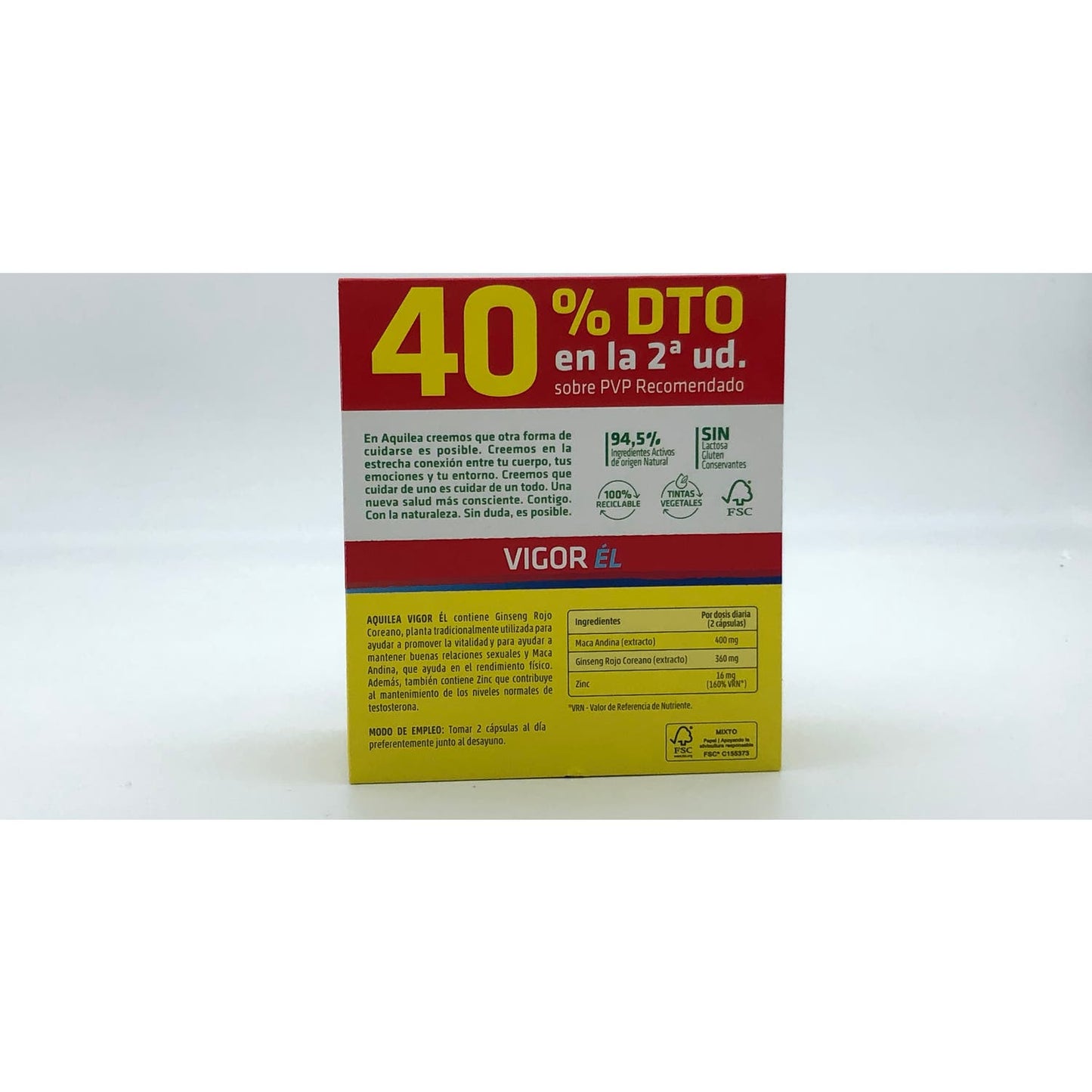Aquilea Vigor Él 2x60caps