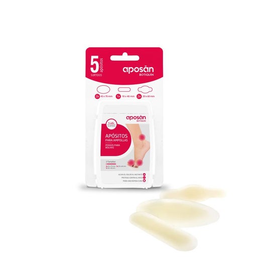 Aposan Apósitos Hidrocoloides Surtidos 5uds